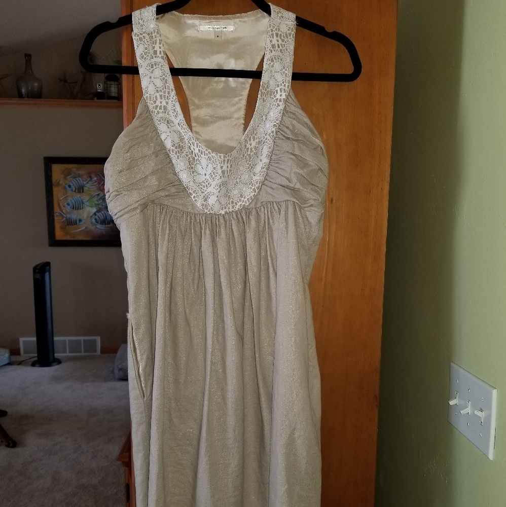 Molly New York Cream/Tan dress